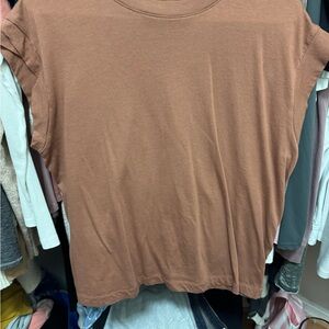 Casual Brown Women's Top